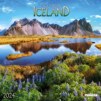 Zidni kalendar AMAZING ICELAND 2024 