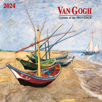 Zidni kalendar VAN GOGH -COLOURS OF THE PROVENCE 2024 