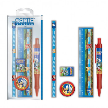 Školski set SONIC THE HEDGEHOG Golden Rings 