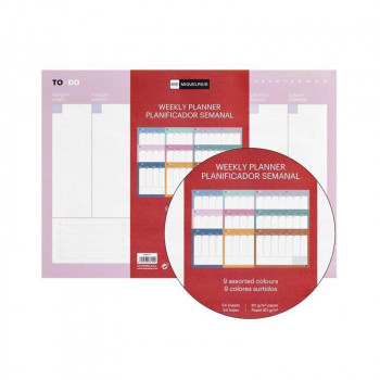 MIQUELRIUS Nedeljni planer TO DO A4 