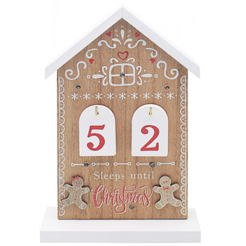 Kalendar GINGERBREAD LED 
