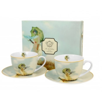 Set dve šolje WOMAN WITH PARASOL MONET 