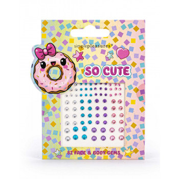 Set od 50 stikera za lice i telo SO CUTE 