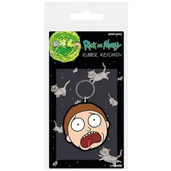 RICK AND MORTY privezak za ključeve MORTY TERRIFIED 