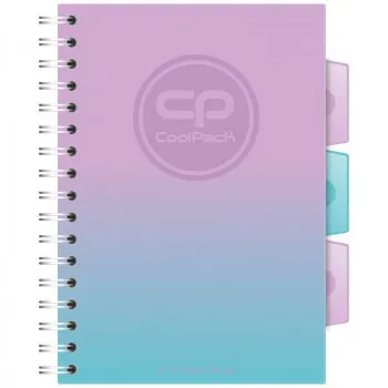 Notes sa spiralom A5 GRADIENT BLUEBERRY 