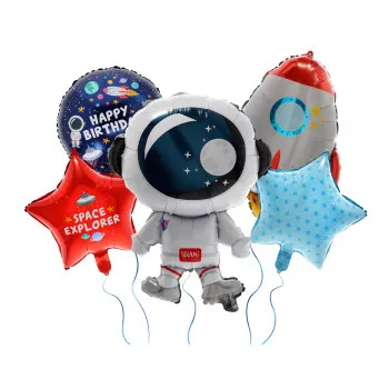 Rođendanski baloni LET'S PARTY! - SPACE 