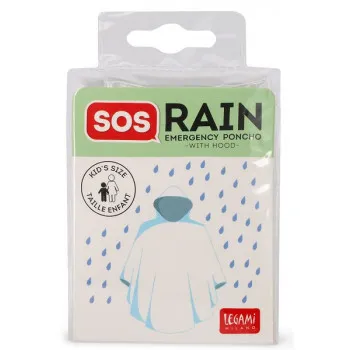 Kabanica za decu SOS RAIN providna 