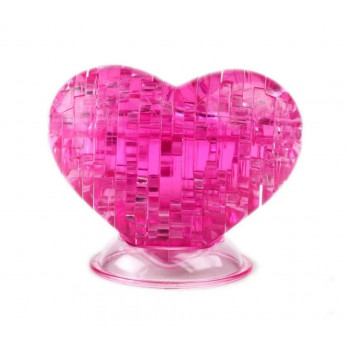 Dekoracija 3D slagalica PINK HEART 
