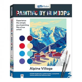 Oboj po brojevima ALPINE VILLAGE 
