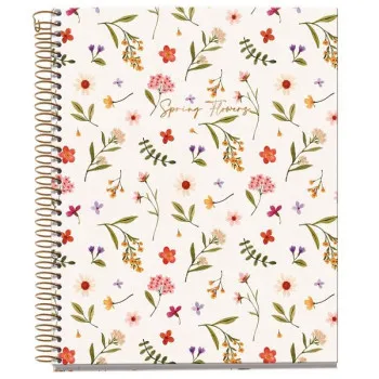 MIQUELRIUS notes A5 na linije FLOWERS 