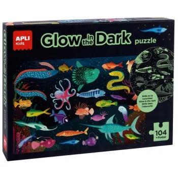 Puzzle za decu koje sijaju u mraku OKEAN 