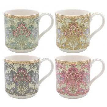Set četiri šolje HYACINTH - WILLIAM MORRIS 