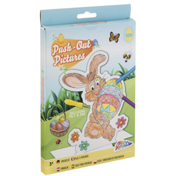 Uskršnji kreativni set za bojenje 15x20cm (10 slika) 