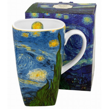 Velika četvrtasta šolja STARRY NIGHT - VAN GOGH 