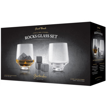 Poklon set dve čaše sa kockicama za led 