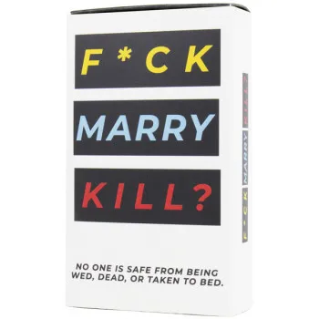 Društvena igra za odrasle F*CK, MARRY, KILL? 