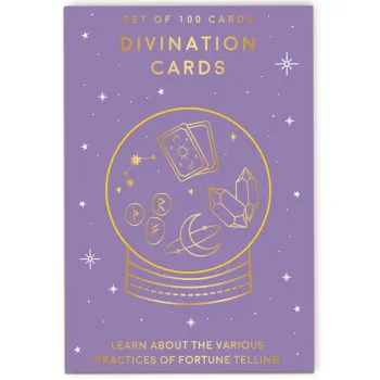 Set 100 karata za gatanje DIVINATION CARDS 