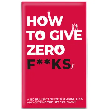 Kartice HOW TO GIVE ZERO F**KS 