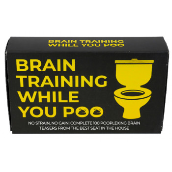 Društvena igra BRAIN TRAINING WHILE YOU POO 