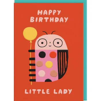 Rođendanska čestitka LITTLE LADY 
