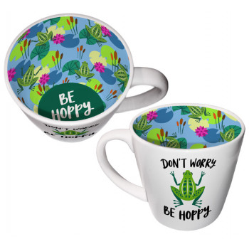 Šolja DON'T WORRY BE HOPPY 