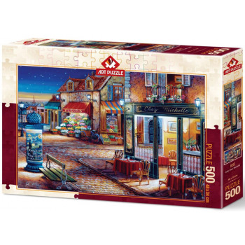 Puzzle CAFE CHEZ MICHELLE 500kom 