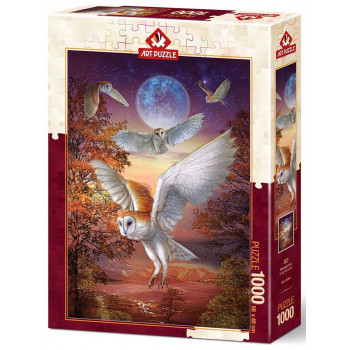 Puzzle 1000 SOVE NA MESEČINI 