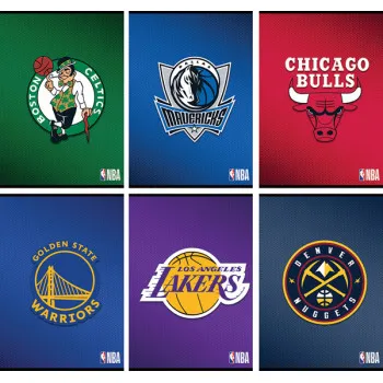 NBA SVESKA A4/54/KVADRAT / šest vrsta 
