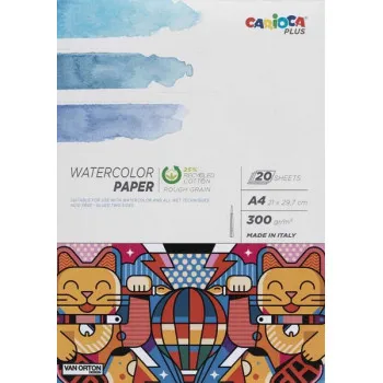 blok za akvarel A4 CARIOCA 