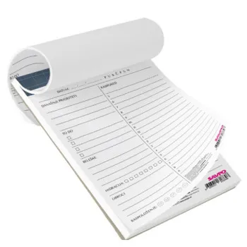 Dnevni planer sa tvrdom podlogom, 60 listova 