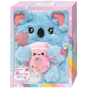 Čupavi dnevnik sa ključićem KOALA 