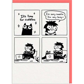 Čestitka TIME FOR CUDDLES 
