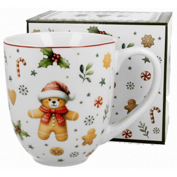 Novogodišnja šolja u poklon kutiji CHRISTMAS CUTIES 1000ml 