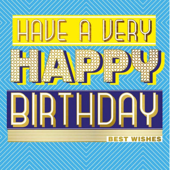 Rođendanska čestitka BIRTHDAY TEXT 