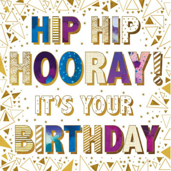 Rođendanska čestitka HIP HOORAY 