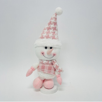 Novogodišnja dekoracija SNEŠKO DEVOJČICA 40cm 