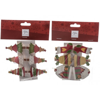 Novogodišnje štipaljke BOŽIĆ  (više vrsta) 