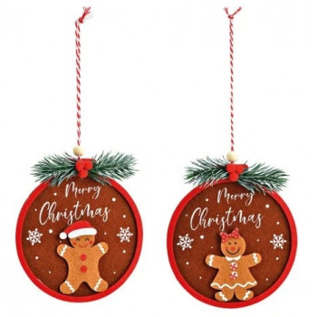 Novogodišnji ukras ĐUMBIRKO SA GRANČICOM  (više vrsta) 