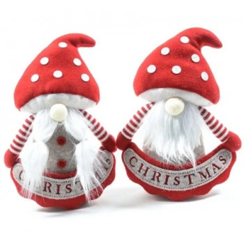 Novogodišnja dekoracija PATULJAK PEČURKA 30cm 