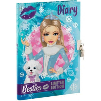 Dnevnik sa ključićem  A5 BESTIES 