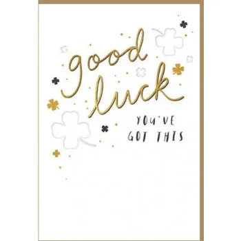 Čestitka GOOD LUCK (srećno) 