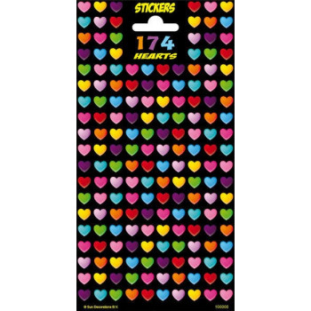 Stikeri 174 HEARTS TWINKLE 