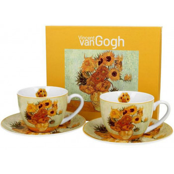 Set dve šolje SUNFLOWERS -VAN GOGH 270ml 