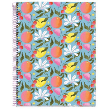 MIQUELRIUS notes A4 sa spiralom dikto HAPPY FRUITS 