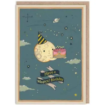 Čestitka MOON CAKE BIRTHDAY 