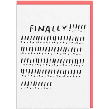 Čestitka FINALLY! 