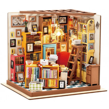 3D drvene puzzle BIBLIOTEKA 