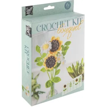 Kreativni set za heklanje BUKET 