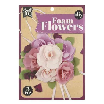 Kreativni set za pravljenje cveća od pene FLOWERS (Više vrsta) 