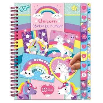 Knjiga sa stikerima JEDNOROG 